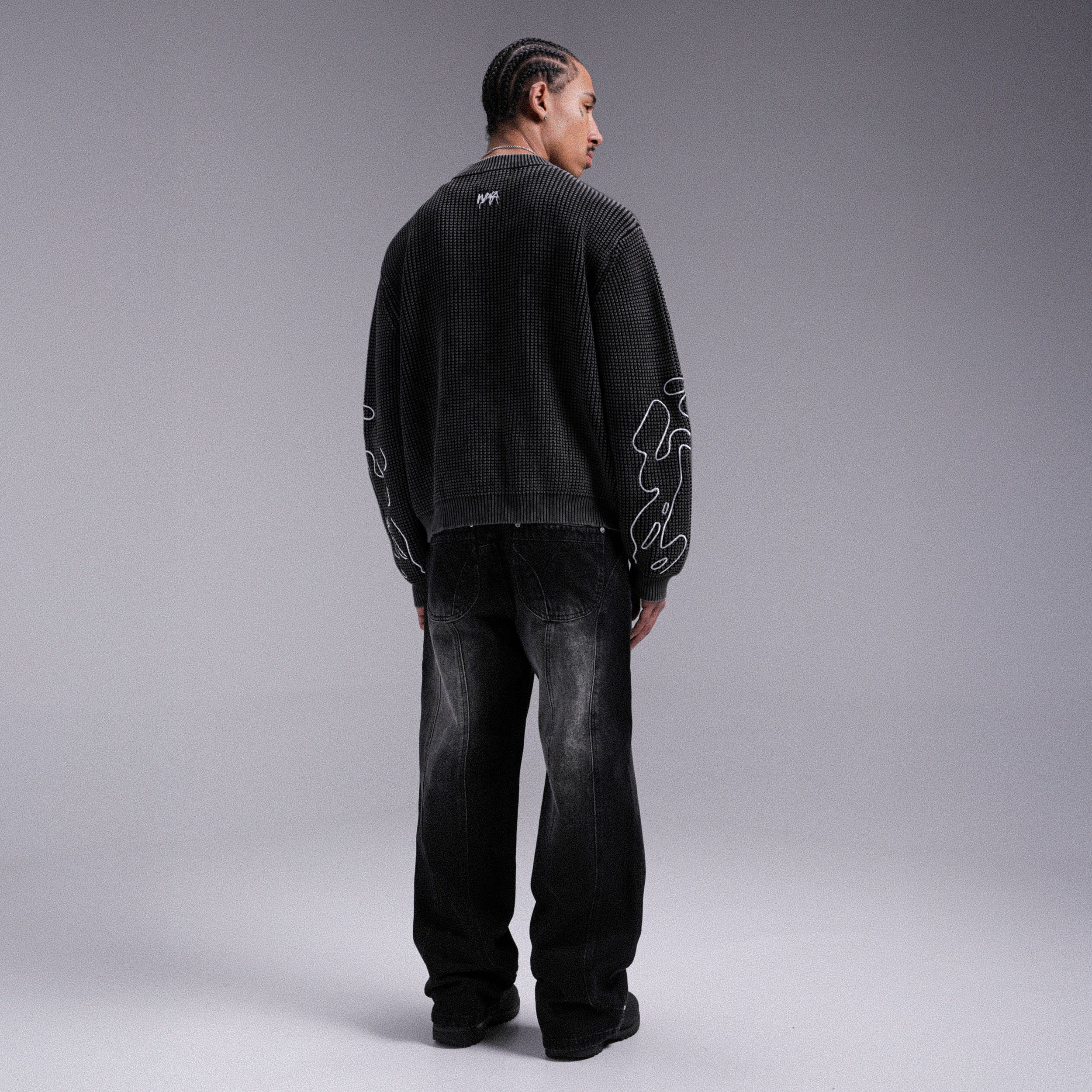 KNIT "ABYSSAL" - Noir - Image 3