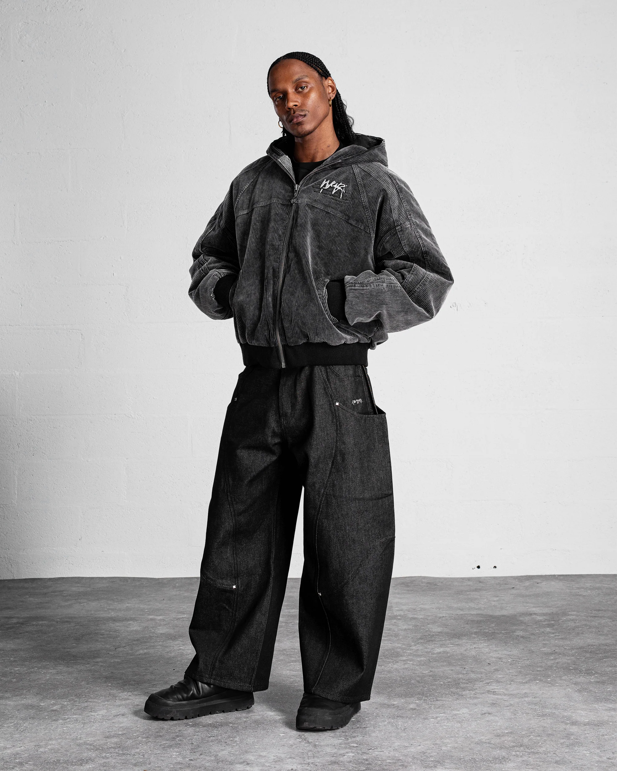 JEAN "RIFT" DENIM BRUT - NOIR - Image 6